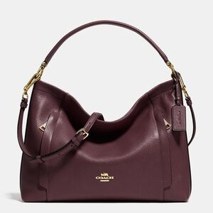 Coach Oxblood Scout Hobo Shoulder Bag